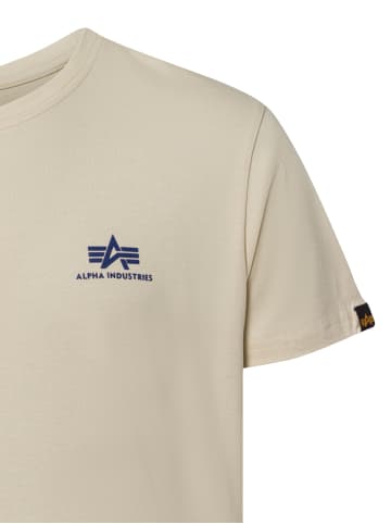 Alpha Industries T-Shirt in beige - 0023
