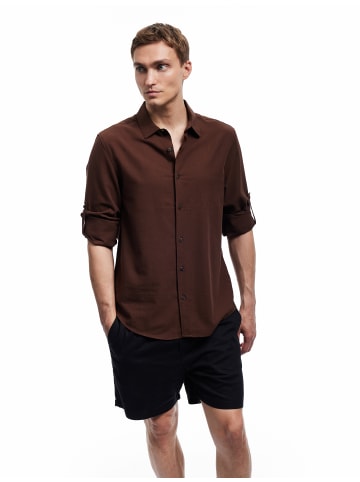 KOTON SHIRTS LS in Braun