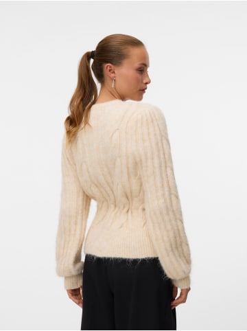 Vero Moda Strickjacke in Oatmeal