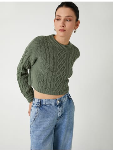 KOTON Sweater in Bunter Salbei