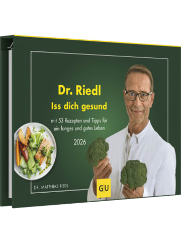 TeNeues Calendars & Stationery Kalender - G|U - Dr. Riedl - Iss dich gesundWochenkalender 2026 - Tischkalender