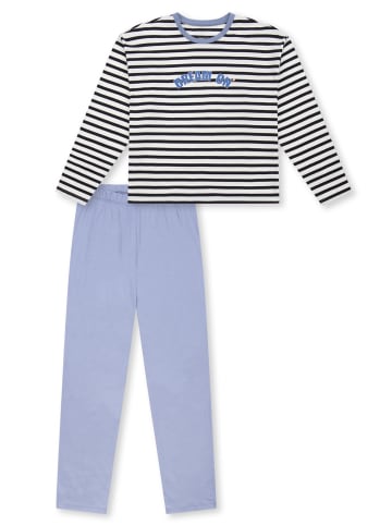 Schiesser Schlafanzug Nightwear in Blau