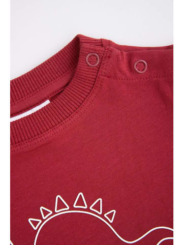 Coccodrillo Langarmshirt in dunkelrot