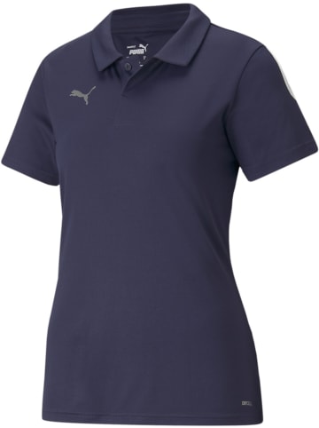 Puma Polo "TeamLIGA Sideline Polo W" in Blau
