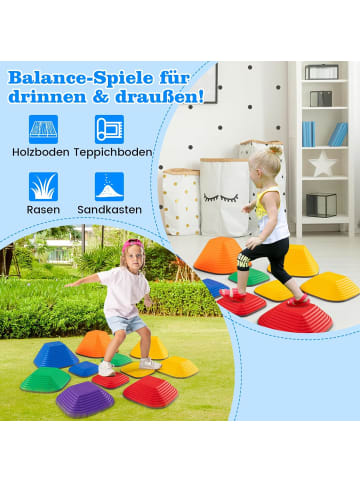 COSTWAY Balanciersteine für Kinder in Bunt