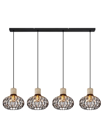 Globo lighting Hängeleuchte "DORTHY" in black