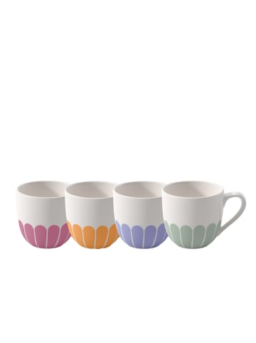Villeroy & Boch Espressotasse 4tlg. Fleur couleur in bunt