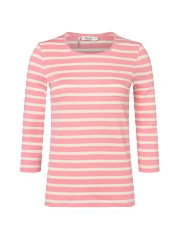 März 3/4 Arm T-Shirt im Gestreiftem Look in Blush/marz