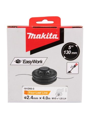 Makita Rasentrimmerkopf - 2 Fäden - 2.4 mm - Länge: 4 m in Türkis