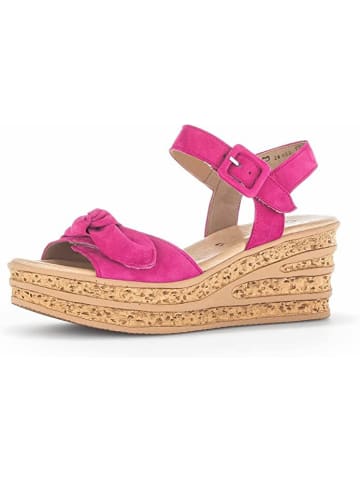 Gabor Keilsandalen für Damen in rose
