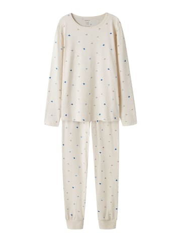 name it Schlafanzug NKFNIGHTSET PEYOTE HEARTS in peyote melange