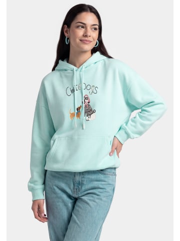 myMo Women Hoodie in Aqua