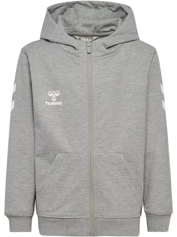 Hummel Reißverschluss Jacke Hmlgo Kinder in GREY MELANGE