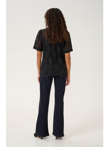 CULTURE Kurzarmhemd CUolu Regular fit in Black