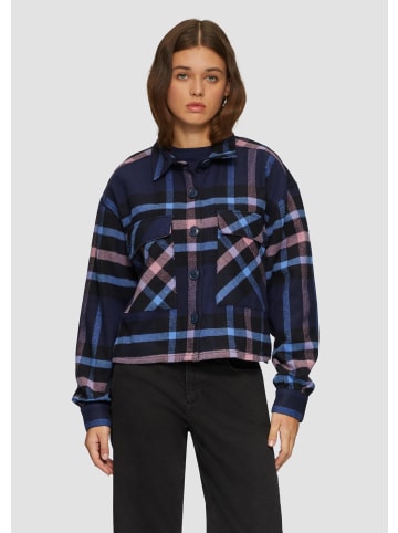 QS Bluse in 58N0_tiefblau