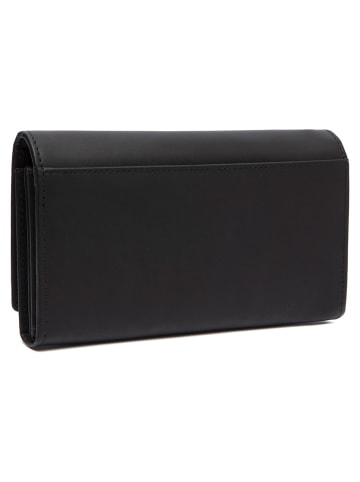 The Chesterfield Brand Wax Pull Up Geldbörse RFID Schutz Leder 18 cm in black