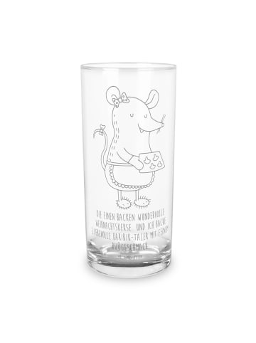 Mr. & Mrs. Panda Wasserglas Maus Kekse mit Spruch in Transparent
