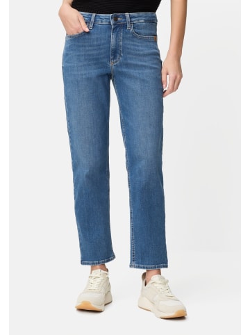 Camel Active 5 Pocket Straight Fit Jeans in Mittelblau