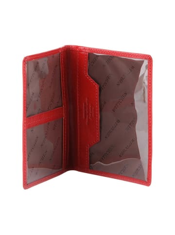 Wittchen Dokumentenetui Kollektion Arizona (H)12x (B)10cm in Red