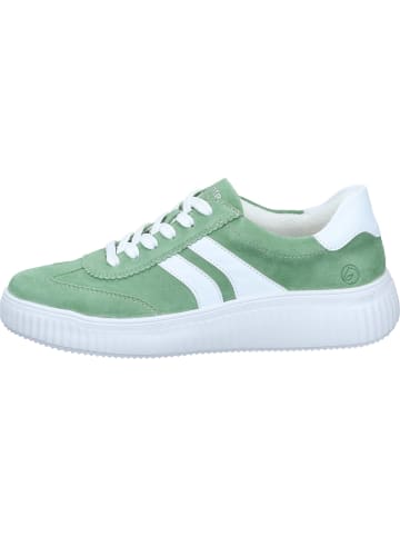 remonte Schnürschuhe in efeu/weiss