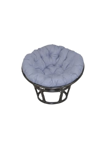 möbel-direkt Papasansessel mit Kissen Dana in schwarz