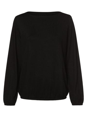 S. Oliver Langarmshirt in schwarz