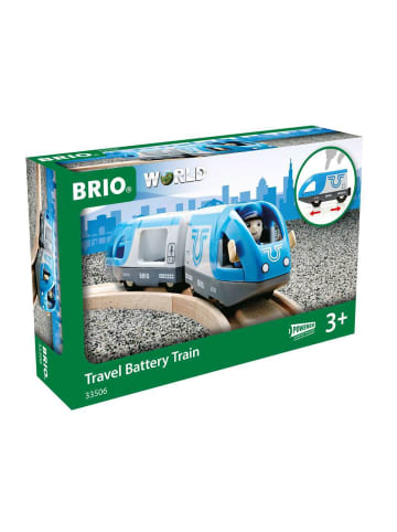 Brio Aktionsspiel Blauer Reisezug (Batteriebetrieb) Ab 3 Jahre in bunt