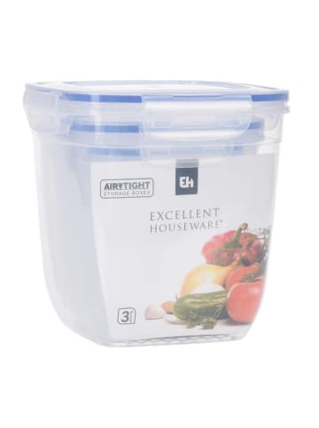 Excellent Houseware Lebensmittelbehälter 3er-Set in transparent