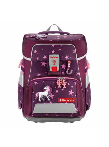 Step by Step Schulranzen-Set Unicorn Nuala in bordeaux