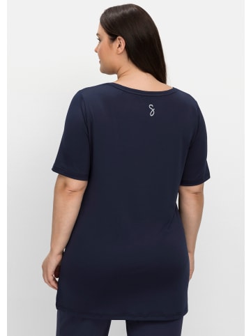 sheego Longshirt in marine