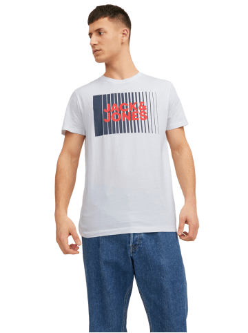 Jack & Jones T-Shirt JJECORP LOGO in Weiß