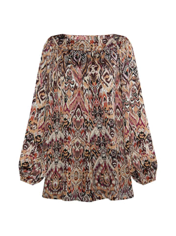 VIRITA Women Bluse in Braun Mehrfarbig