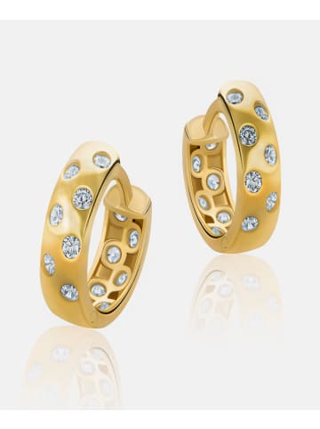 Diamant L'éternel Ohrringe aus 585 Gelbgold