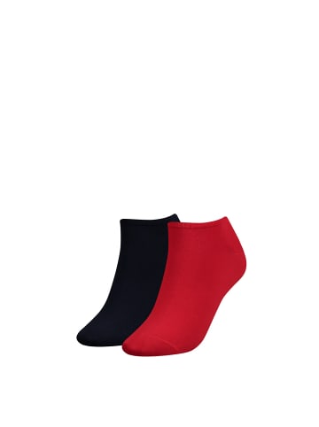 Tommy Hilfiger Socken 2er Pack in Dunkelblau/Rot