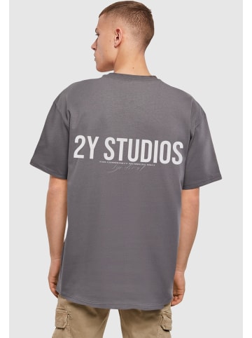 2Y Studios 2Y Studios SYNDICAT TEE in darkgrey