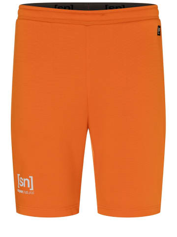 super.natural Merino Shorts in orange