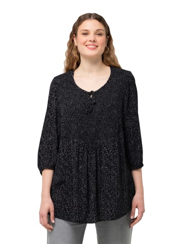 Ulla Popken Bluse in schwarz