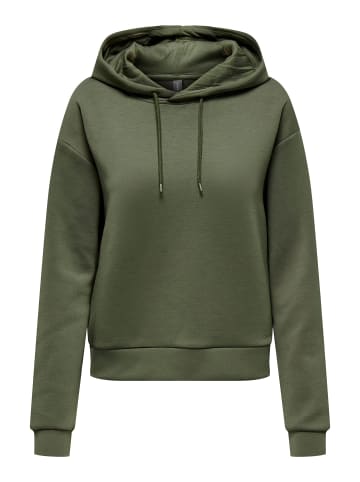 Only Play Kapuzenpullover in Dusty Olive