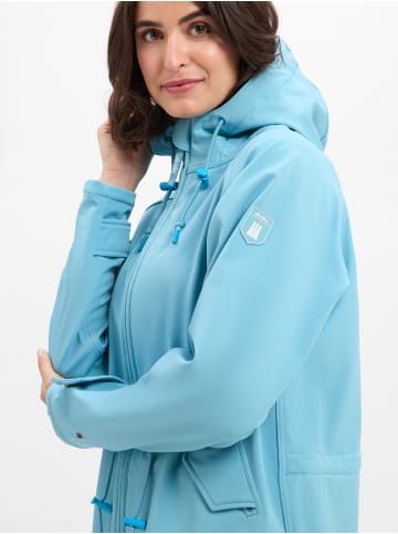 Derbe Jacke Friese Island in hellblau - 0002