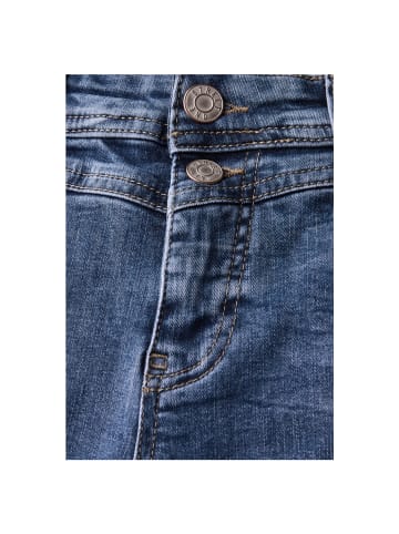 Street One Jeans in mid blue random washed