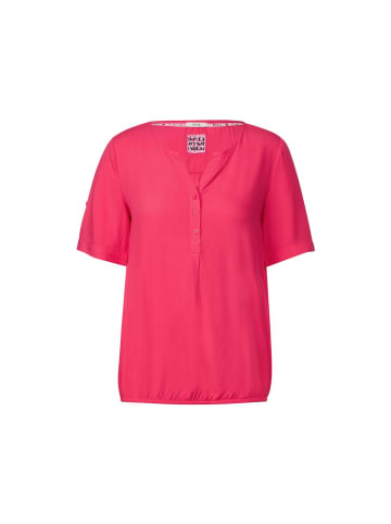 Cecil Halbarmbluse in strawberry red
