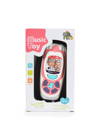 Moni Musikspielzeug Telefon K999-72G in rosa