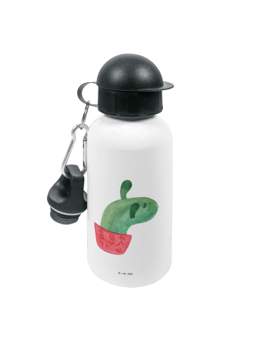 Mr. & Mrs. Panda Kindertrinkflasche Kaktus Mama ohne Spruch in Weiß