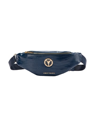 Carlo Colucci Bauchtasche Caesco in Navy