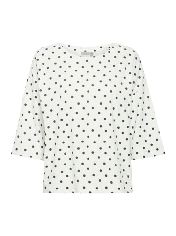 Fransa Langarm-Shirt FRSIVA Oversize fit in Navy Blazer mix