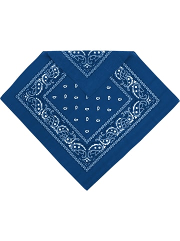 Normani Outdoor Sports 3 Bandana Kopftuch in Royalblau/Weiß