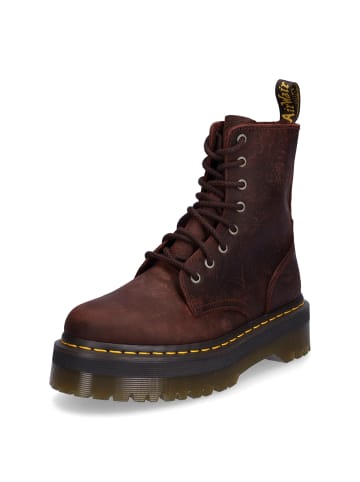 Dr. Martens Schnürboot Jadon Emboss Floral in Rot