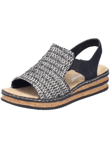 rieker Sandalette in schwarz