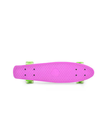 Byox Kinder Skateboard Spice LED in rosa