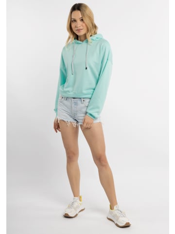 IZIA Hoodie in Aqua